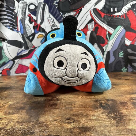 Thomas The Tank Engine Pillow Pet Large 17" Full Size Plush Stuffed Animal Blue - Picture 8 of 16